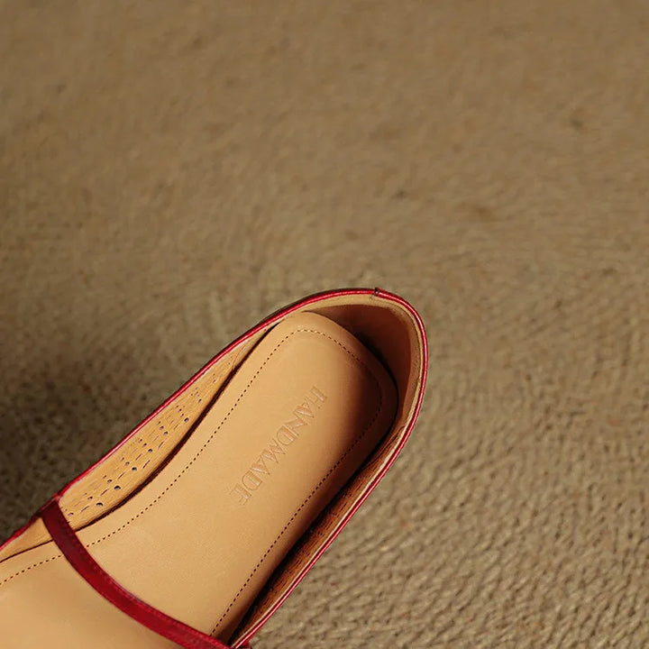 Kyla Genuine Leather Flats