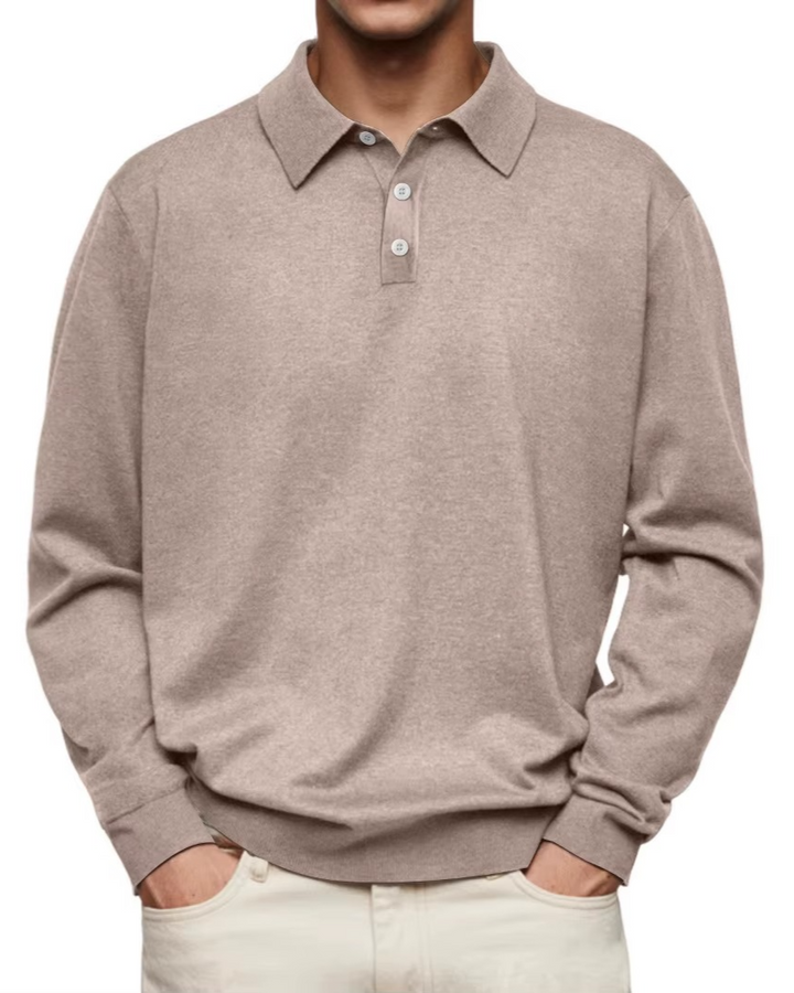 LAURENT MONACO | LONG-SLEEVED POLO