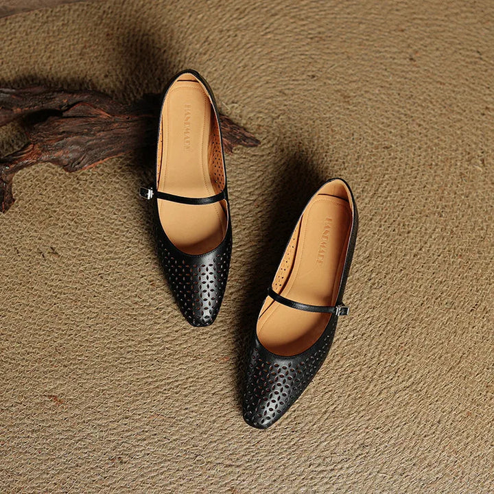 Kyla Genuine Leather Flats