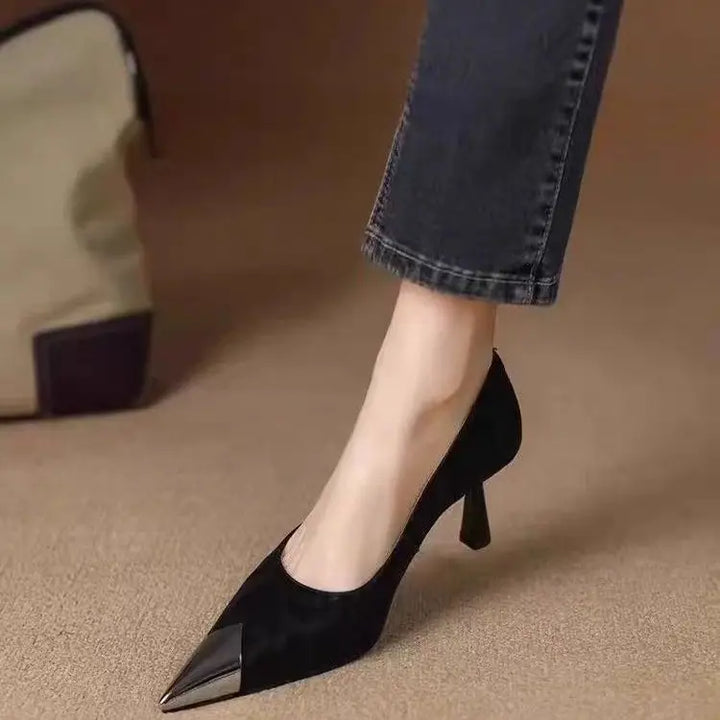 Livia Genuine Leather Heels