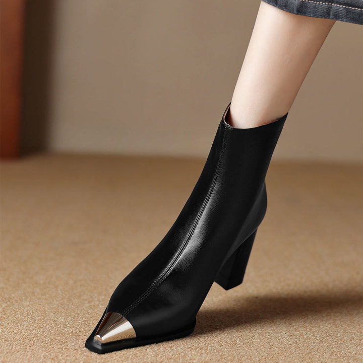 Elyth Genuine Leather Boots