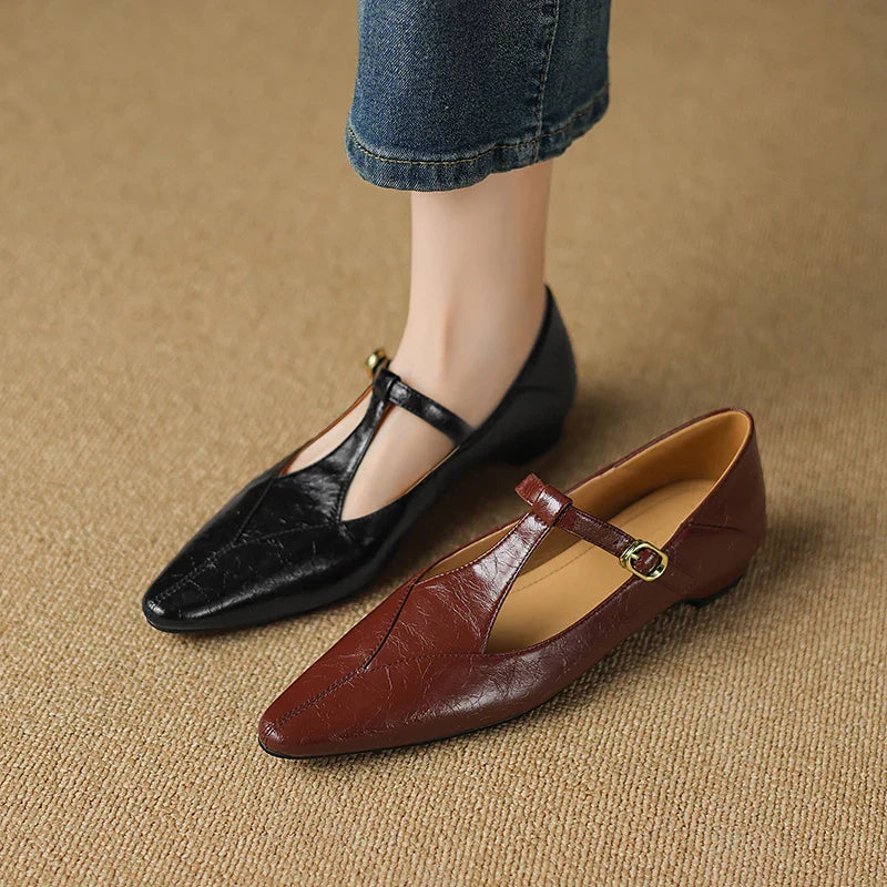Biana Genuine Leather Heels
