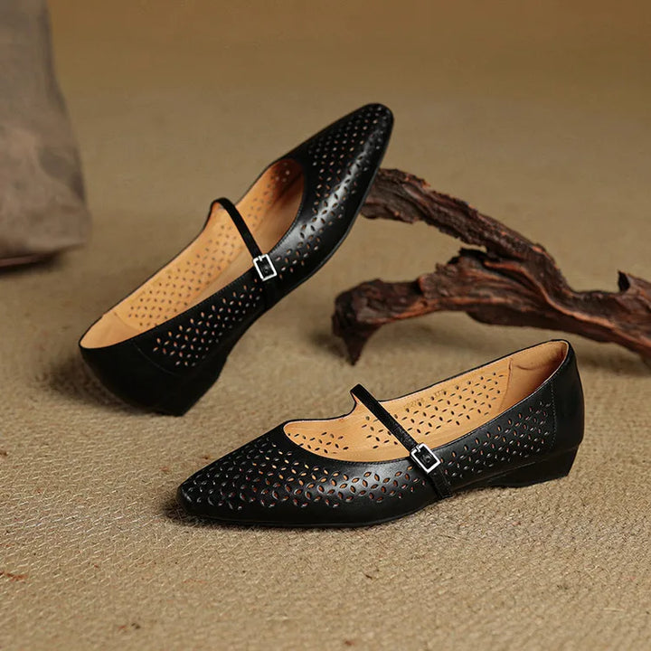 Kyla Genuine Leather Flats