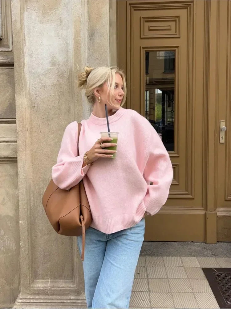 Elvie - Pink Sweater
