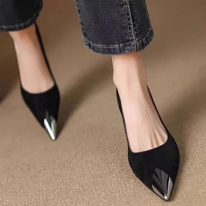 Livia Genuine Leather Heels