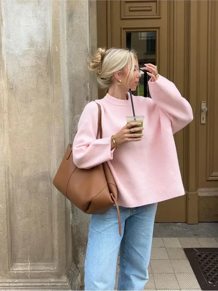 Elvie - Pink Sweater
