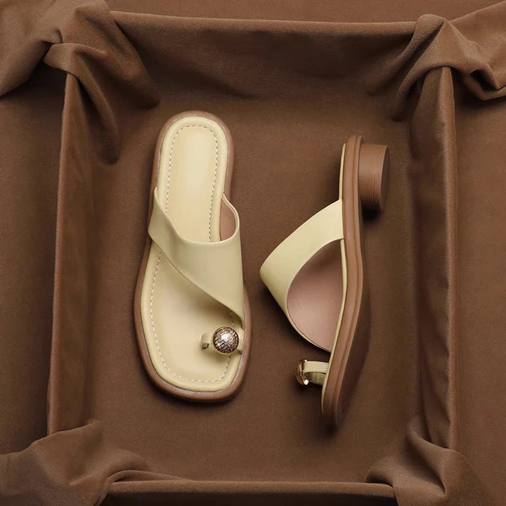 Daisy Leather Sandals