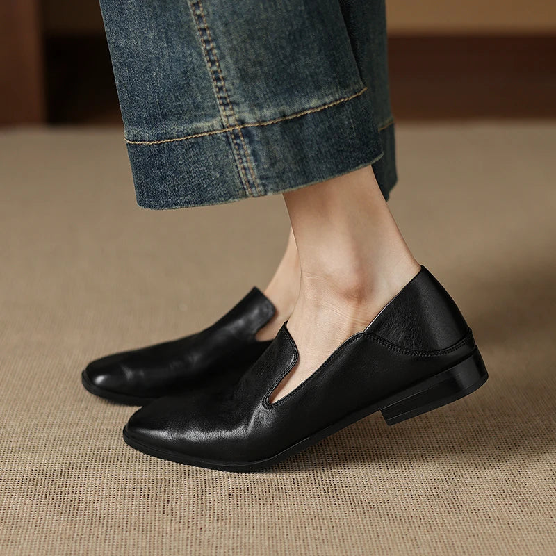 Elio Genuine Leather Loafers