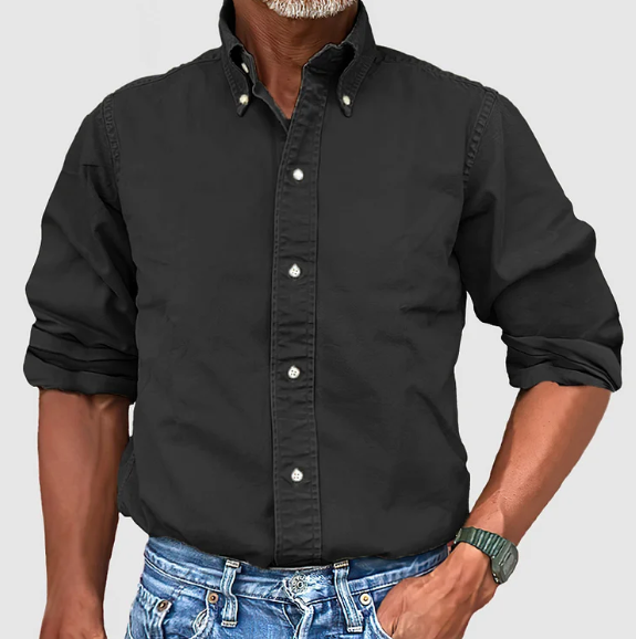 LAURENT MONACO | LONG SLEEVE WRINKLE-FREE SHIRT FOR MEN
