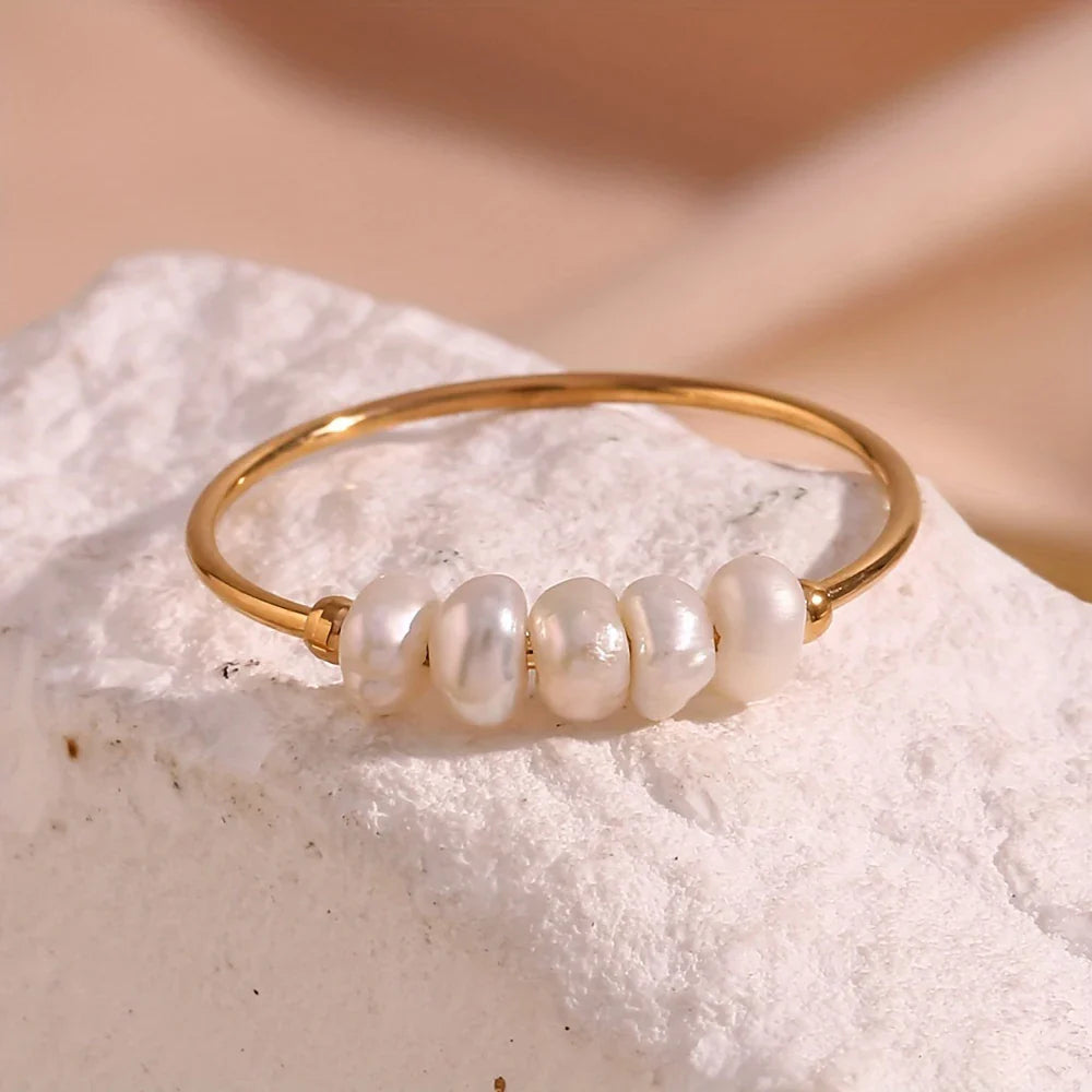 Aurea Pearl Ring
