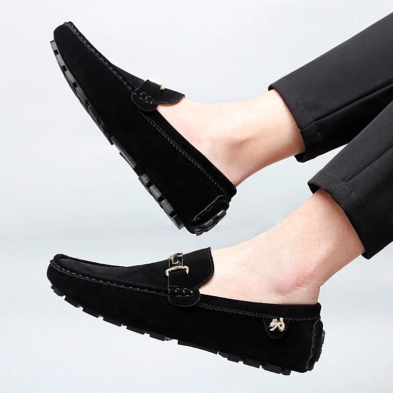Delmar Genuine Suede Loafers