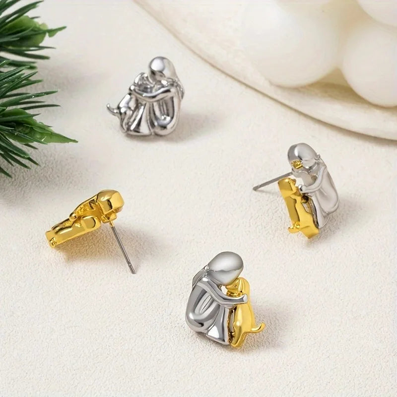 Embrace Dog Earrings – A Symbol of Love & Loyalty