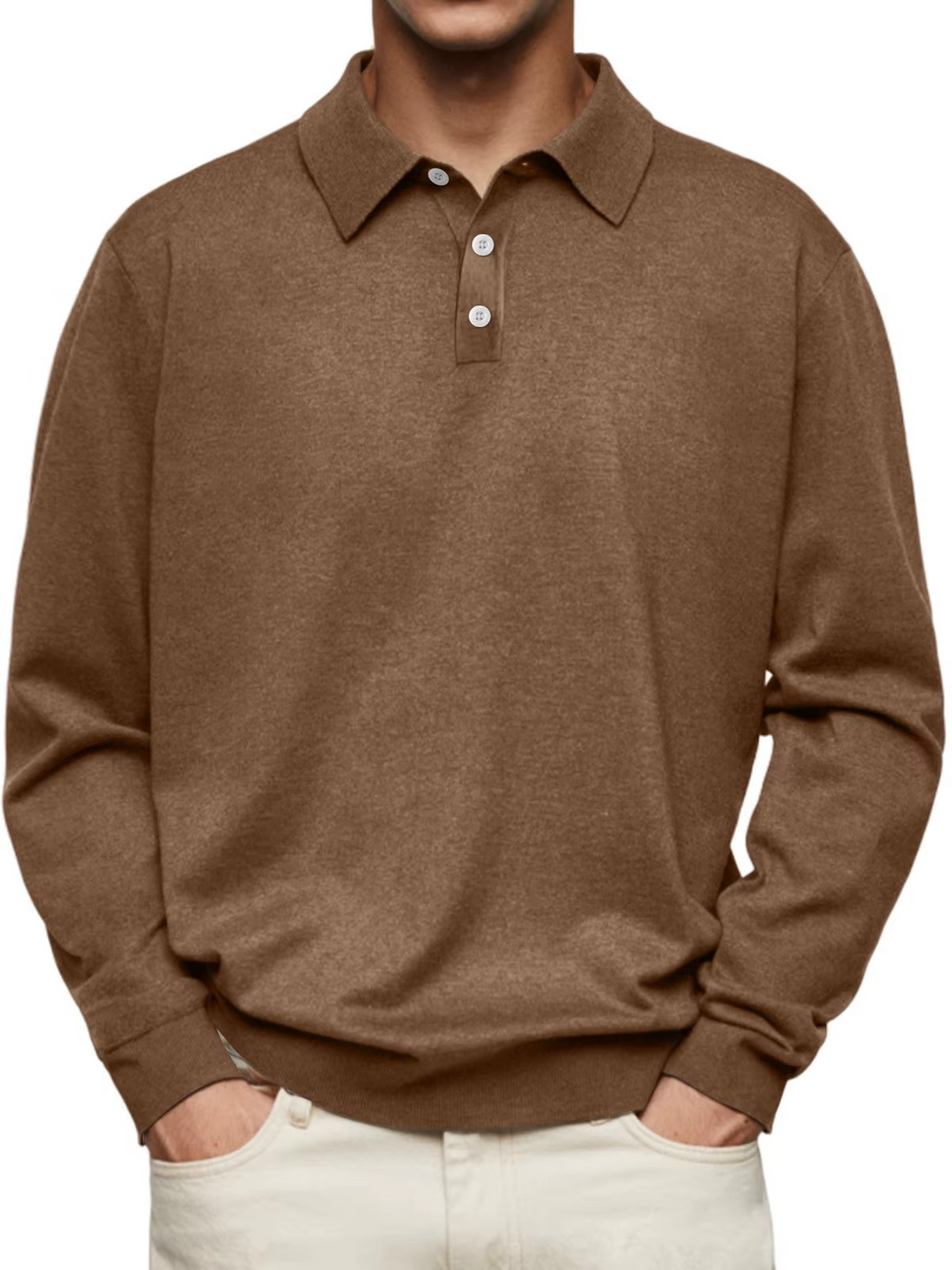 LAURENT MONACO | LONG-SLEEVED POLO