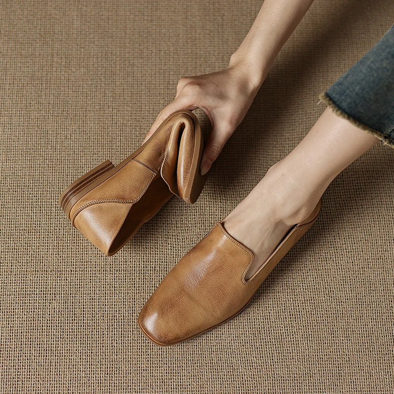 Elio Genuine Leather Loafers