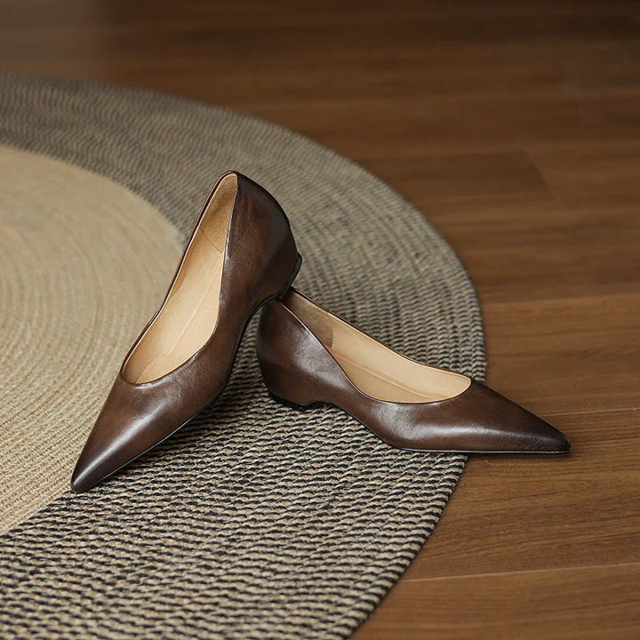 Avine Genuine Leather Flats