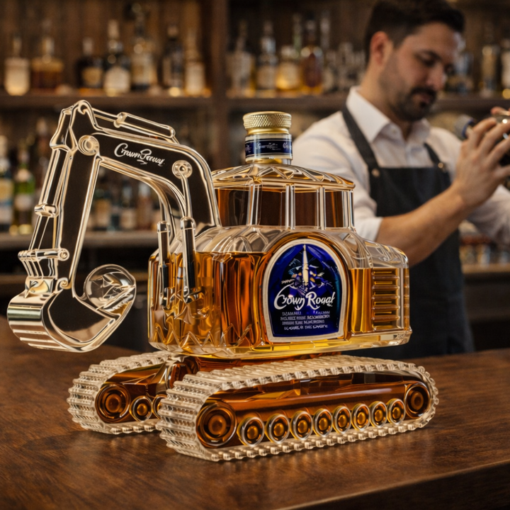 Excavator Limited Edition Whiskey Decanter