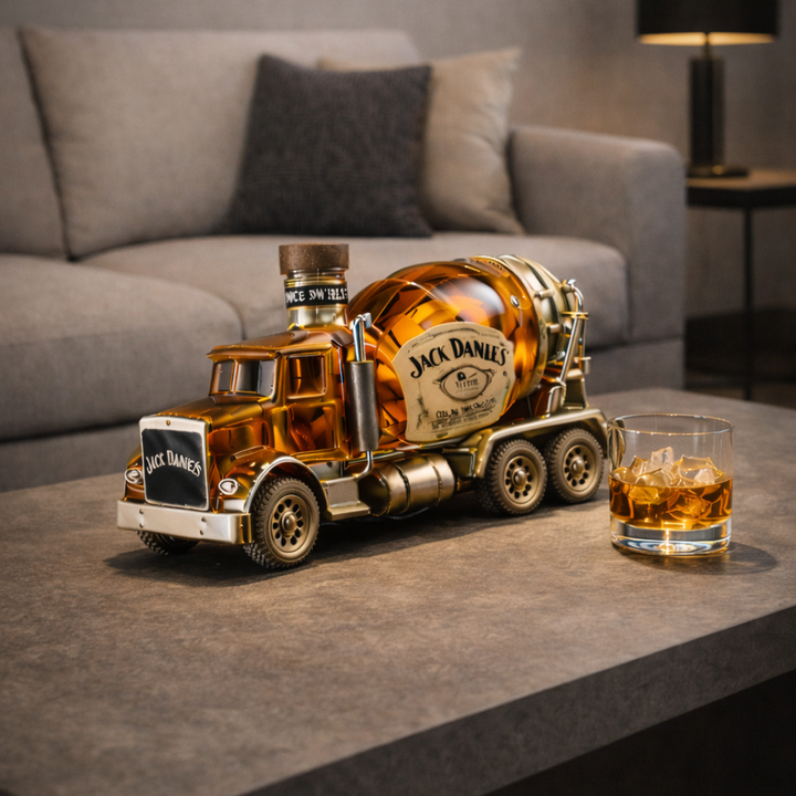 Truck Limited Edition Whiskey Decanter