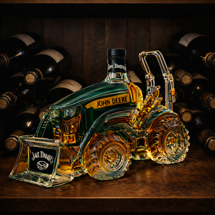John Deere Tractor Limited Edition Whiskey Decanter