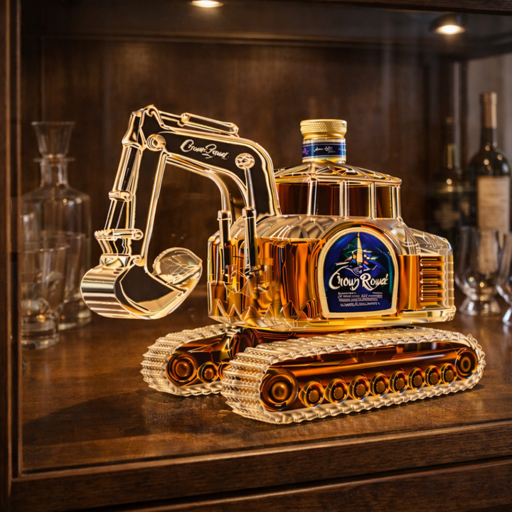 Excavator Limited Edition Whiskey Decanter