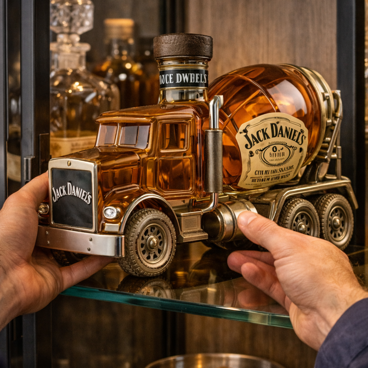 Truck Limited Edition Whiskey Decanter