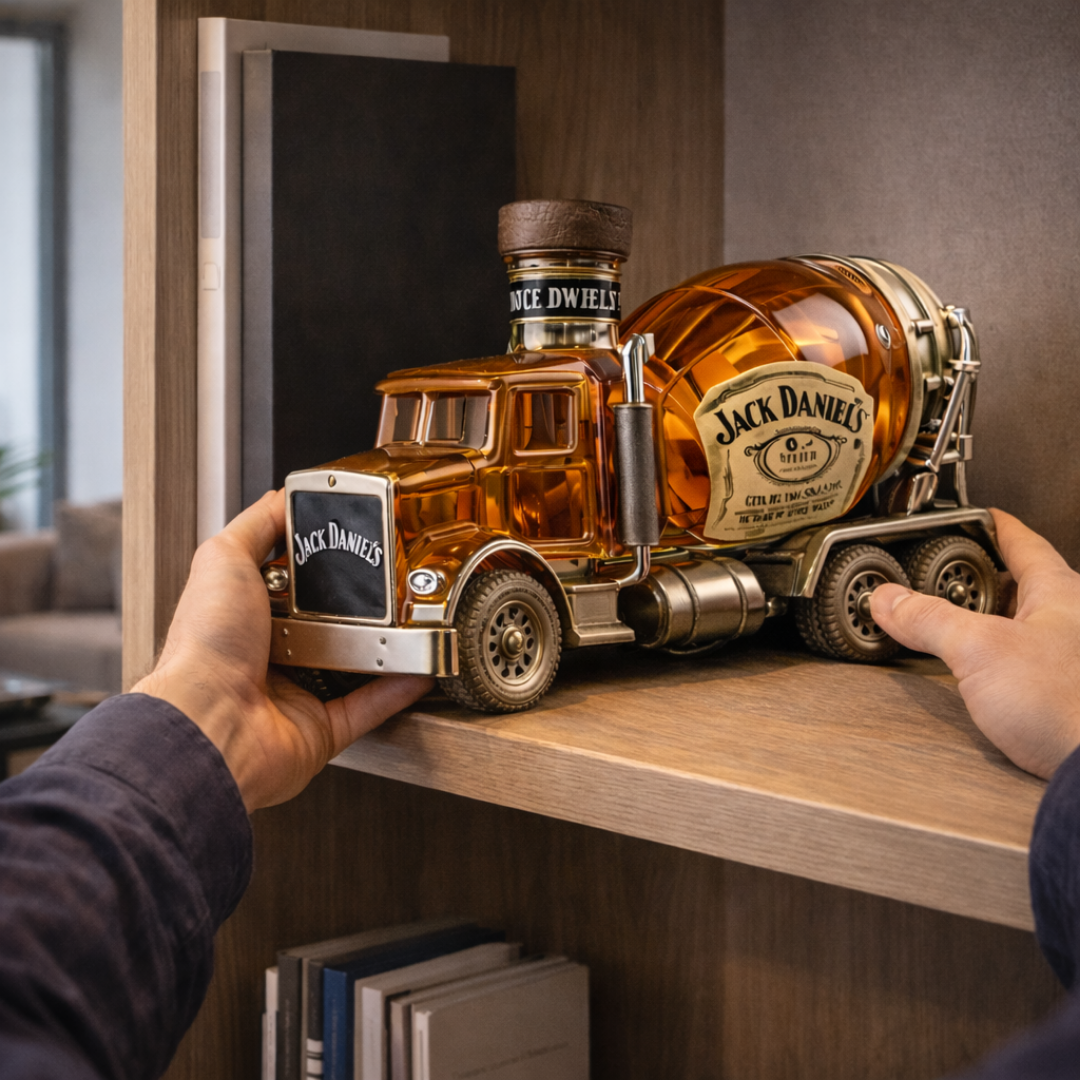 Truck Limited Edition Whiskey Decanter