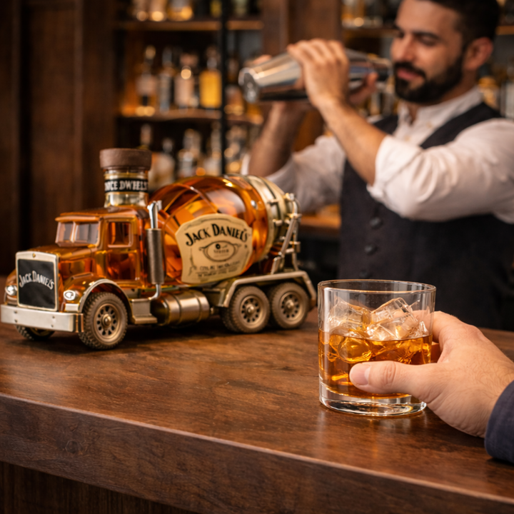 Truck Limited Edition Whiskey Decanter