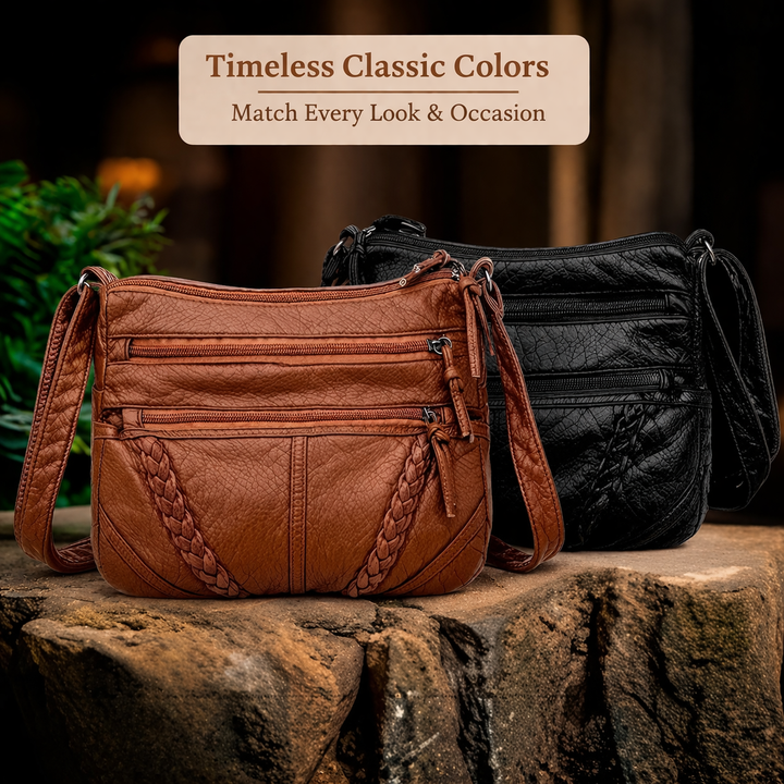 Emma™ | Lightweight & Practical — Everyday Leather Bag
