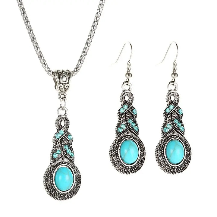 Vintage Turquoise Dream Jewellery Set