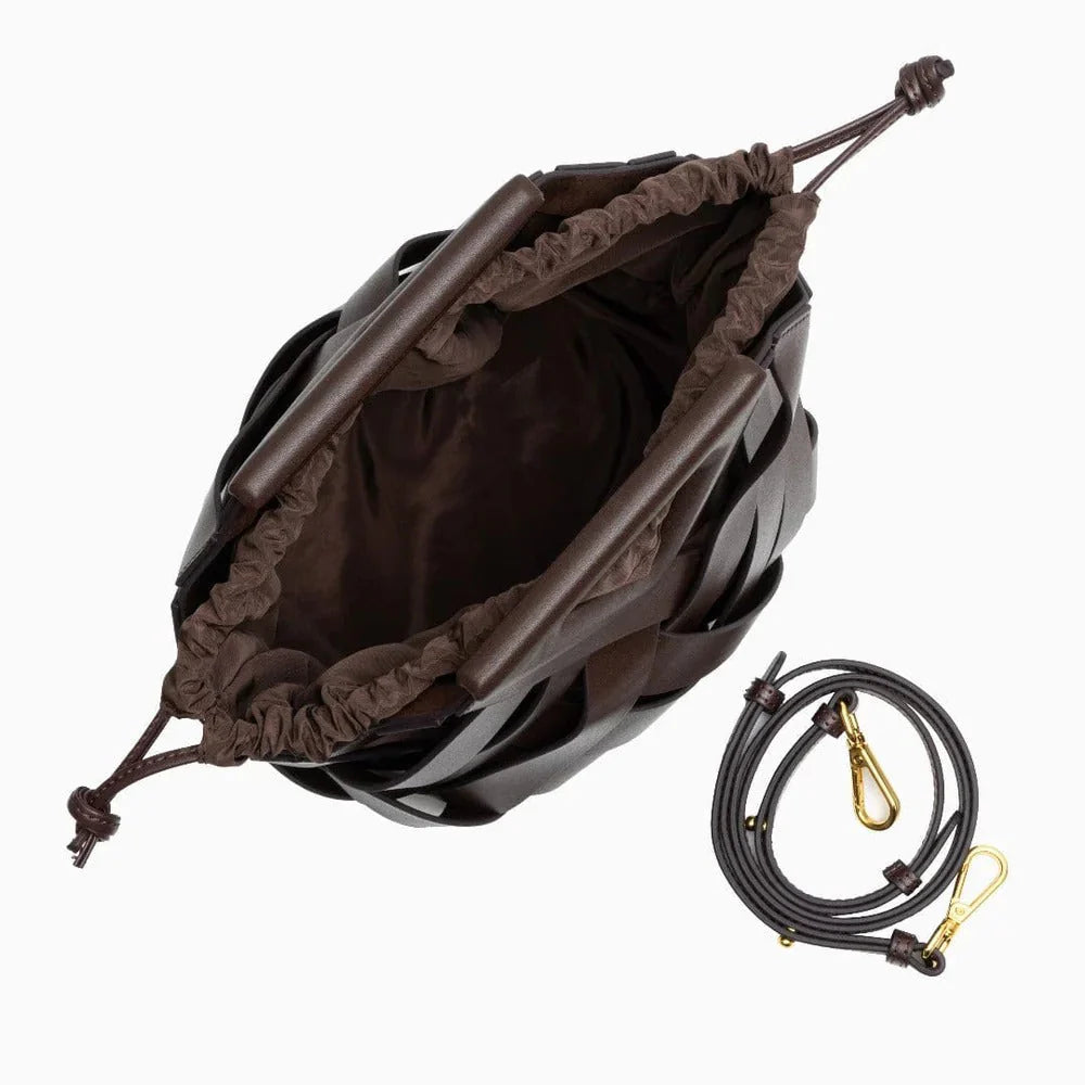 Victoria™ | Effortless Elegance — Woven Leather Handbag