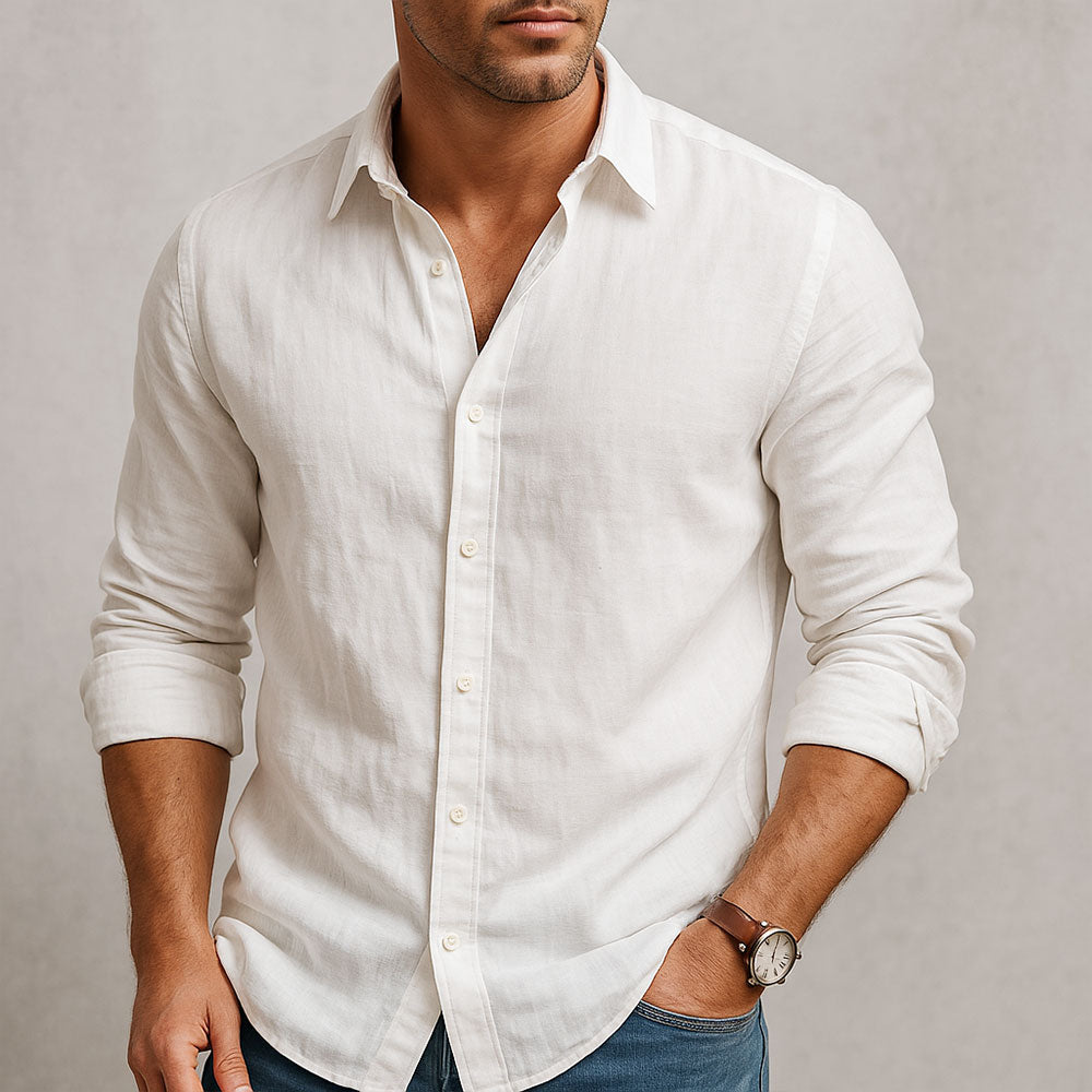 NOVAE | ESSENTIAL LINEN SHIRT