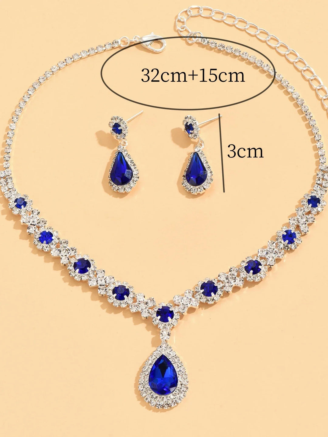 Timeless Crystal Garden Jewellery Set