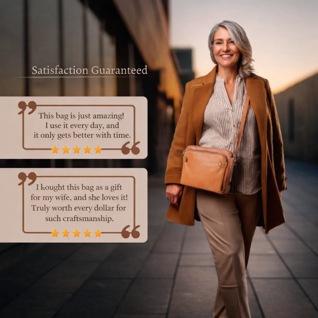 Emma™ | Everyday Comfort — Classic Leather Bag