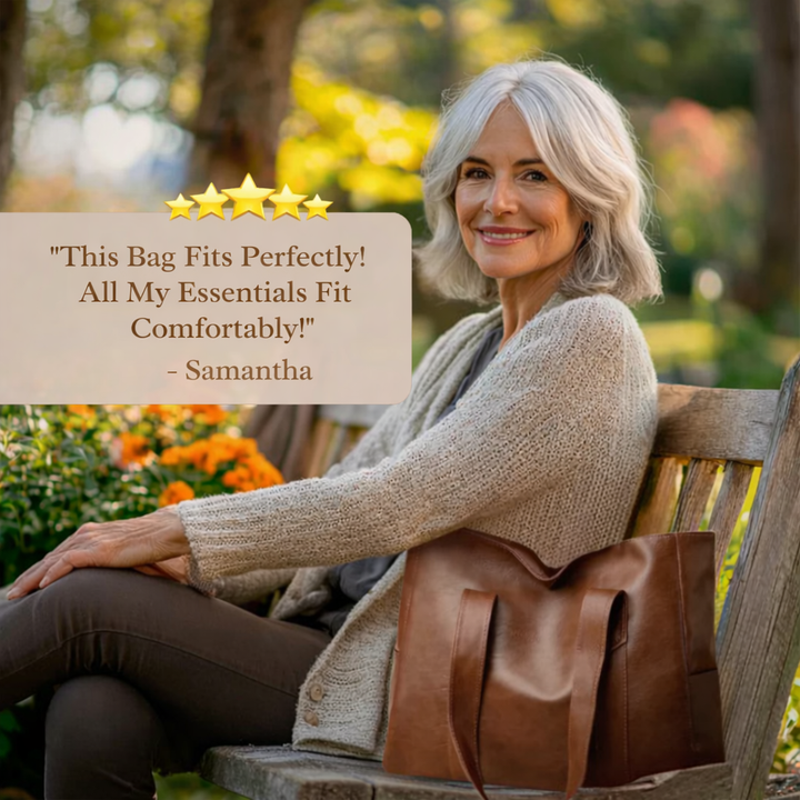 Laura™ | Built to Last — Durable Leather Tote Bag