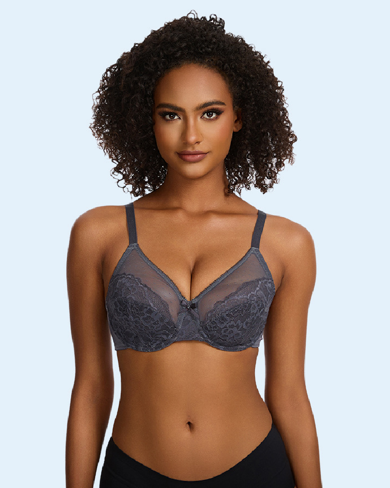 NOVAE | Bra Net Lace Ruffled