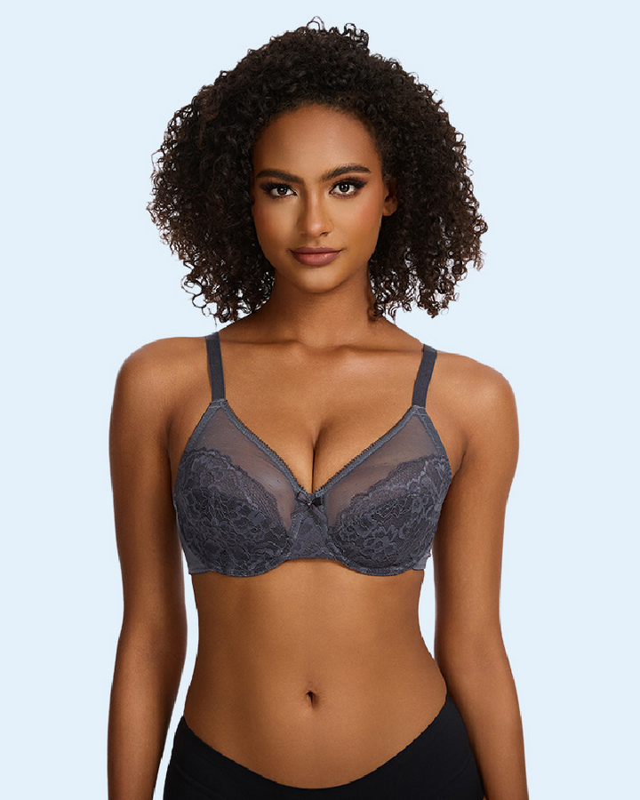 NOVAE | Bra Net Lace Ruffled