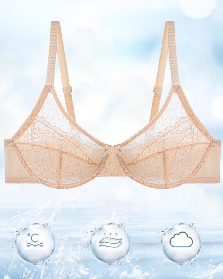 NOVAE | Bra Net Lace Ruffled