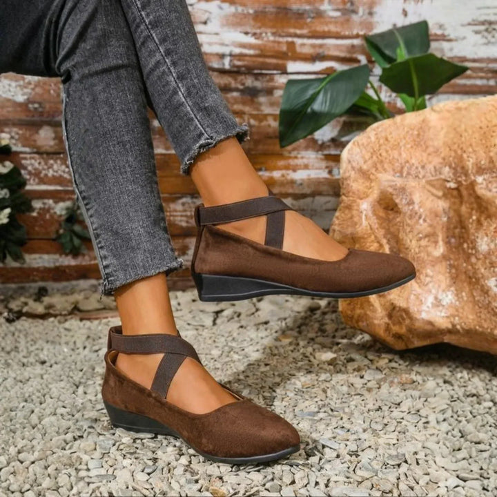 Calera | Closed Wedge Ballerina Shoes