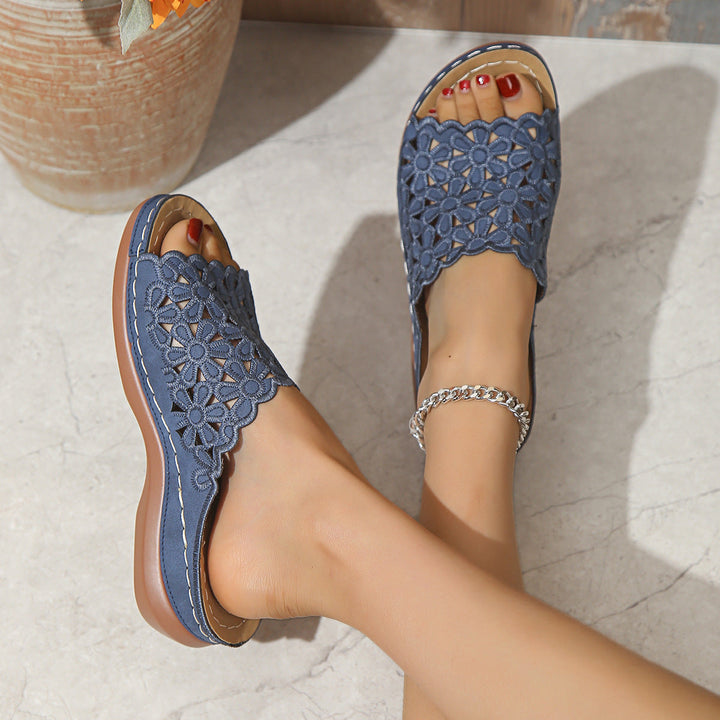 Lordy | Orthopaedic sandals with a comfortable wedge heel