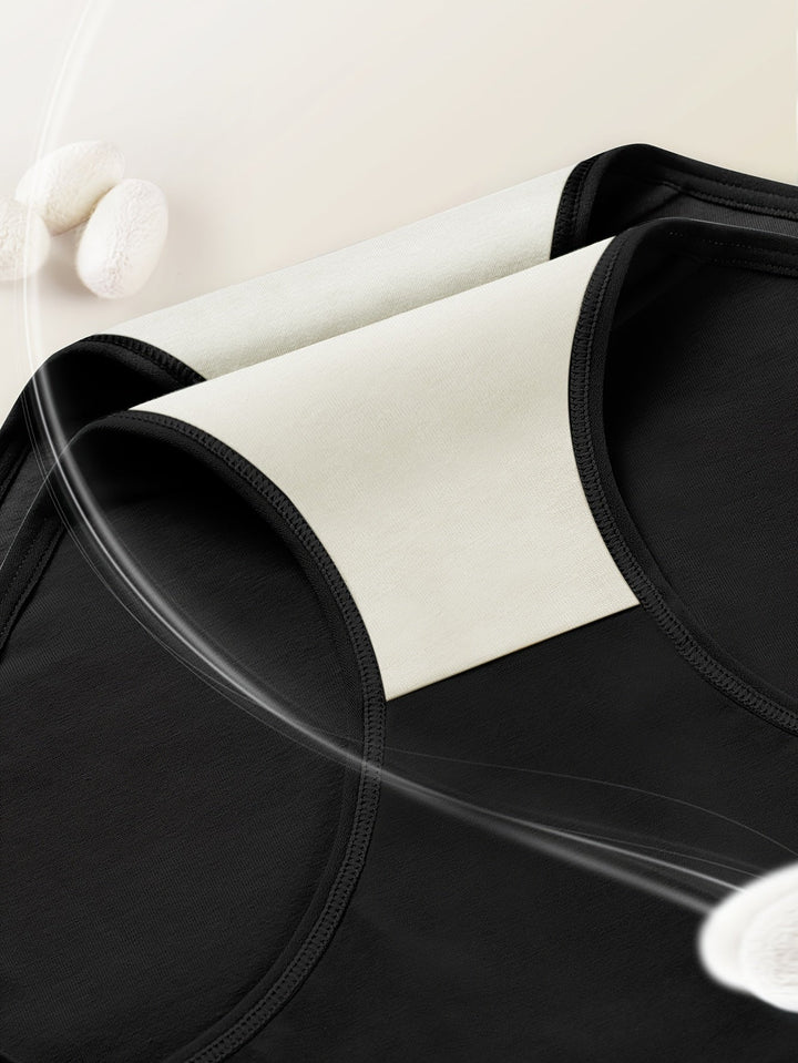 Comfora™ | 6-Pack Breathable & Comfortable High-Waisted Briefs with Tummy Support