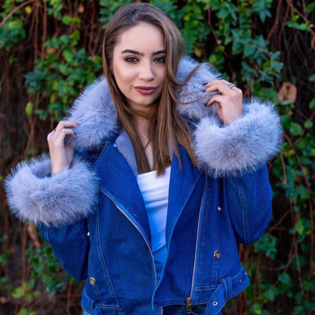Diana - Luxurious Denim Jacket
