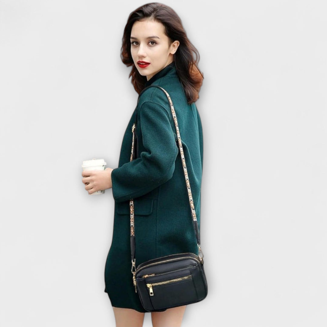 Mira™ -  Elegant Leather Shoulder Bag
