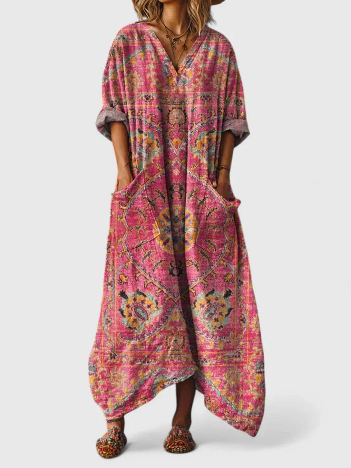 Solene | Printed Dress