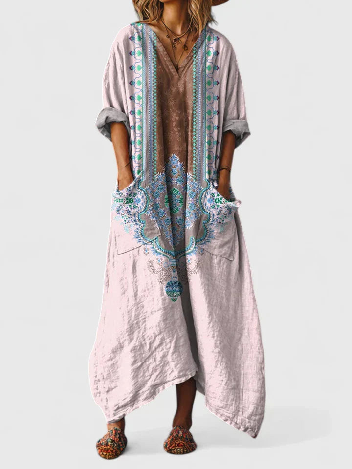 Solene | Printed Dress