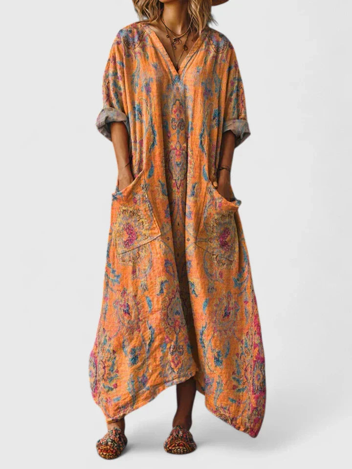 Solene | Printed Dress