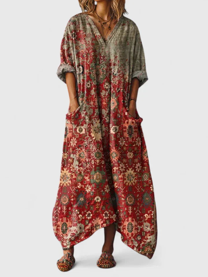 Solene | Printed Dress
