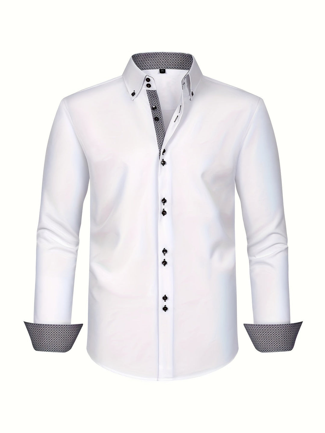 NOVAE | LIGHT ELEGANT SHIRT WITH CONTRAST DETAILS