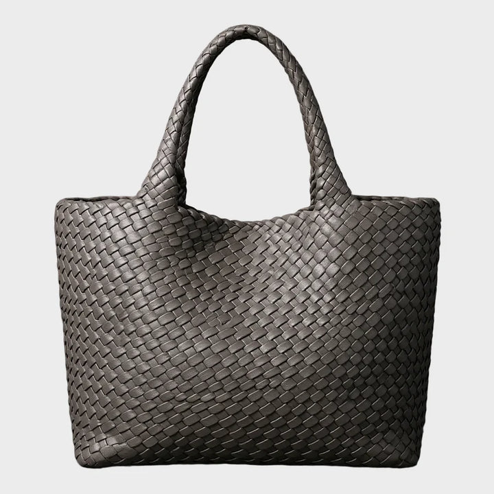 Liva | Handwoven Vegan Leather Tote