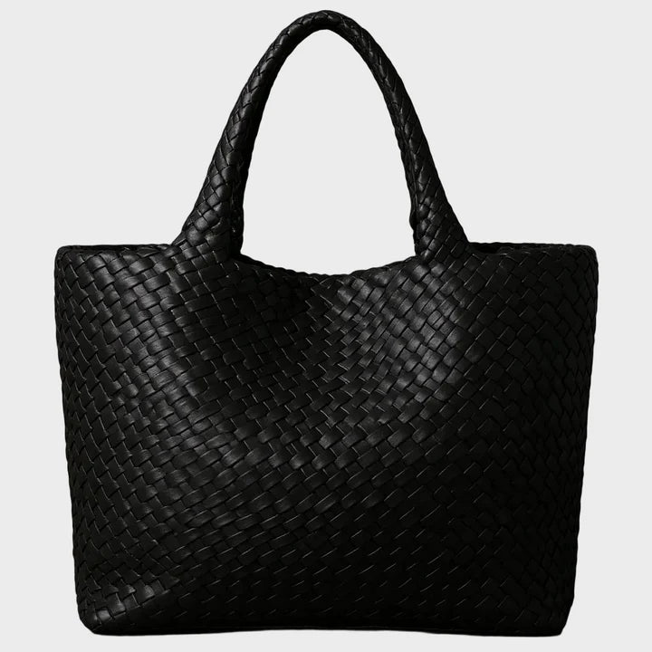 Liva | Handwoven Vegan Leather Tote