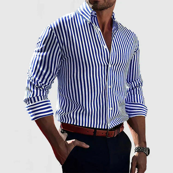NOVAE | STRIPED SHIRT WITH CONFIDENCE