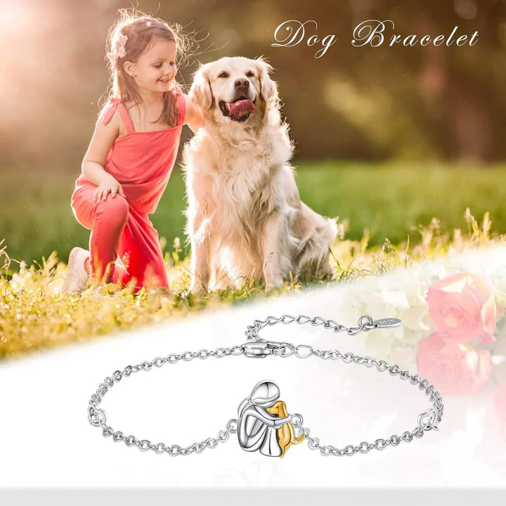 Adjustable Lucky Charm Bracelet in Stainless Steel – Simple & Elegant